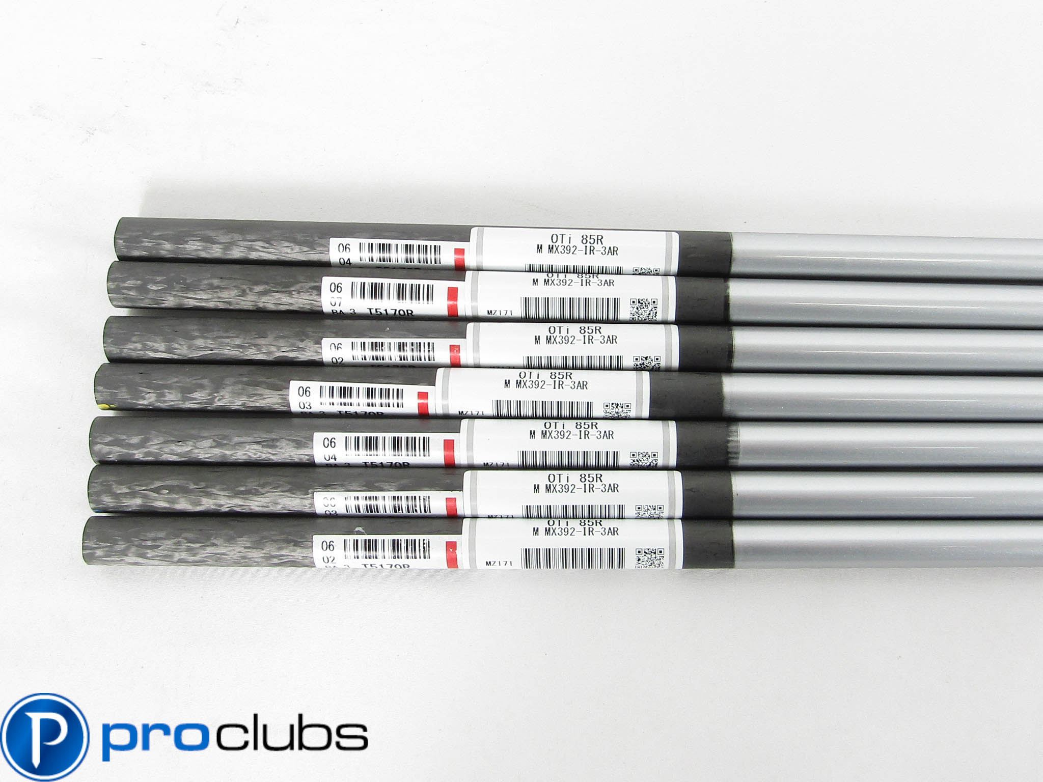 7pc NEW MITSUBISHI CHEMICAL OTi 85 REGULAR FLEX GRAPHITE IRON